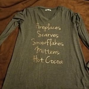 Long sleeve tunic  *CLOSET CLEAN OUT**